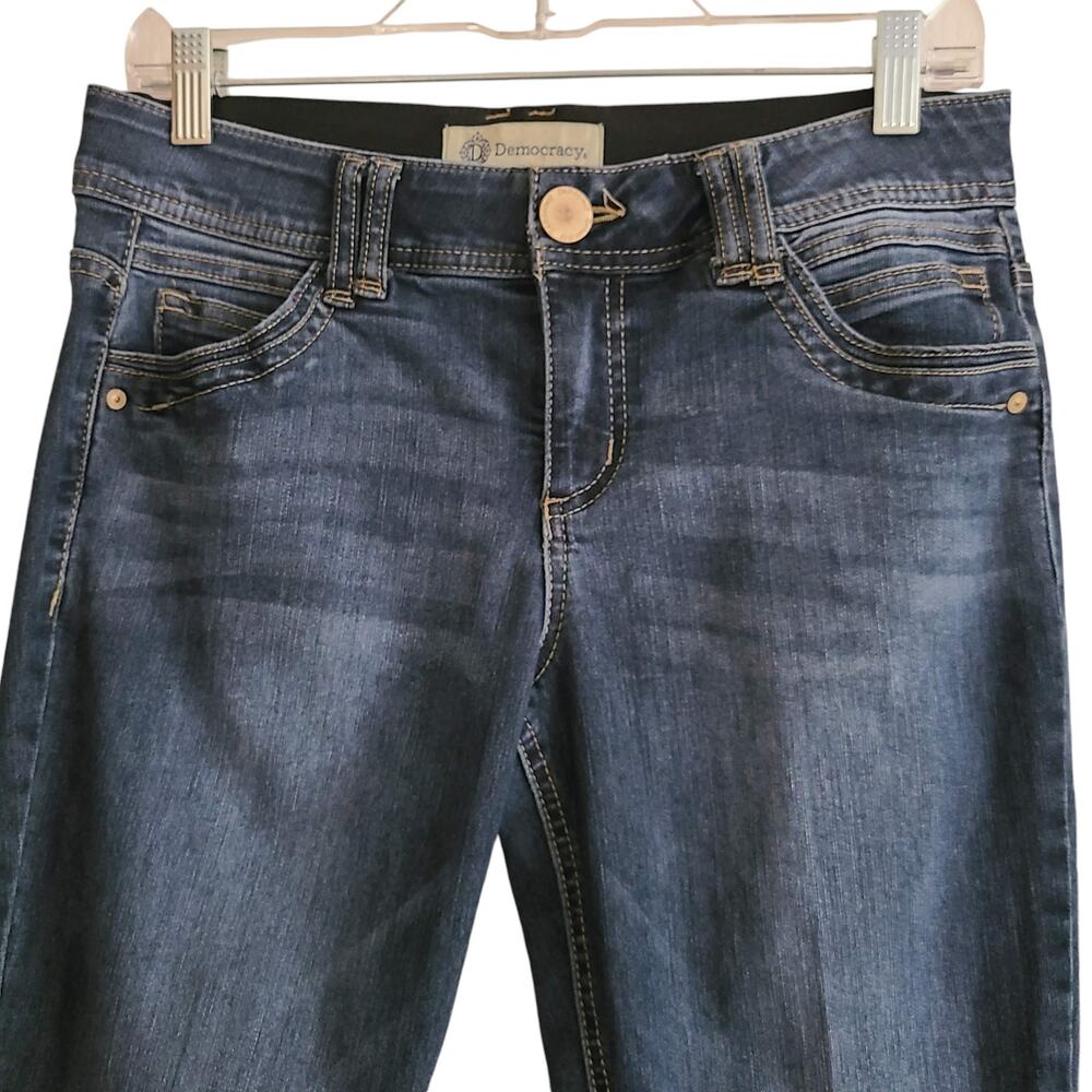 DEMOCRACY Ab Solution Ankle Skimmer Stretch Jeans B1641XXCO Women's 6‎ - Picture 3 of 13